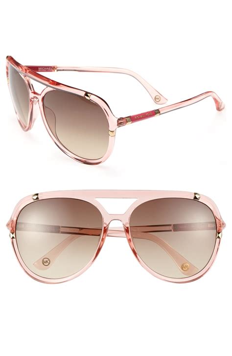 pink michael kors sunglasses|pink michael kors glasses.